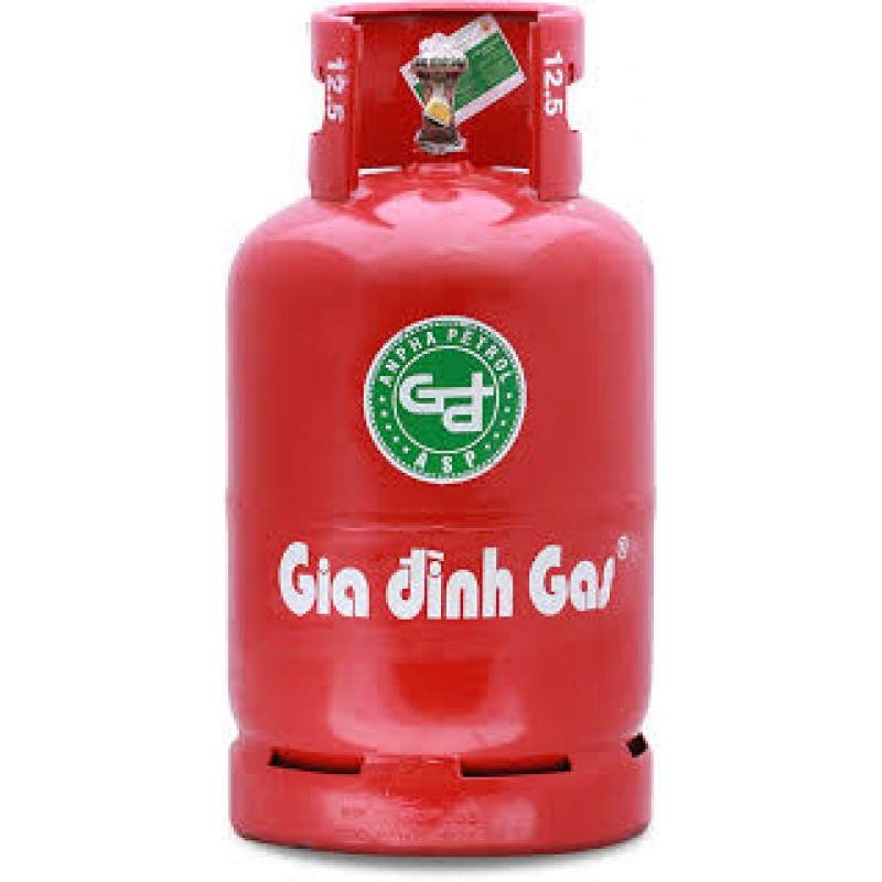 Bình Gas Gia Đình Màu Đỏ 12kg